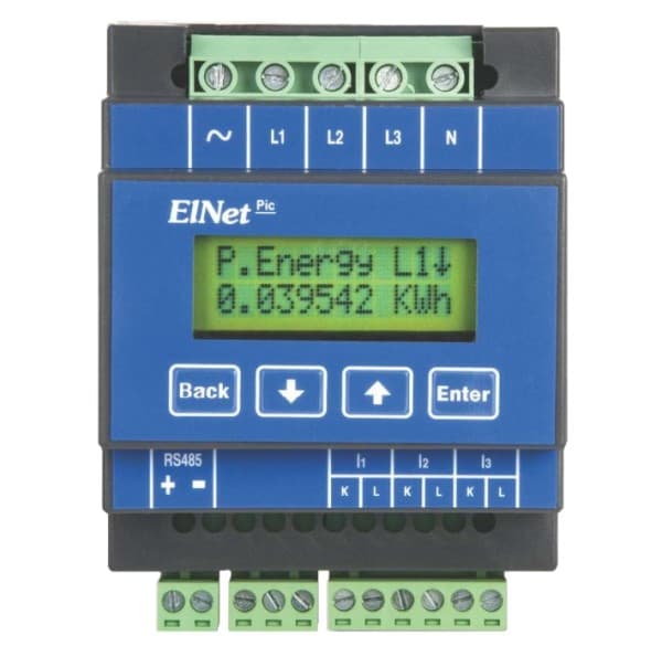 Elnet PIC 小型三相 功率仪表