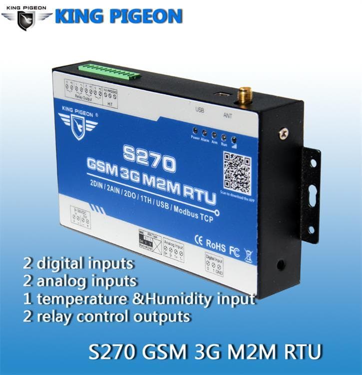 S270GSMGPRS3G远程控制终端远程控制系统报警装置